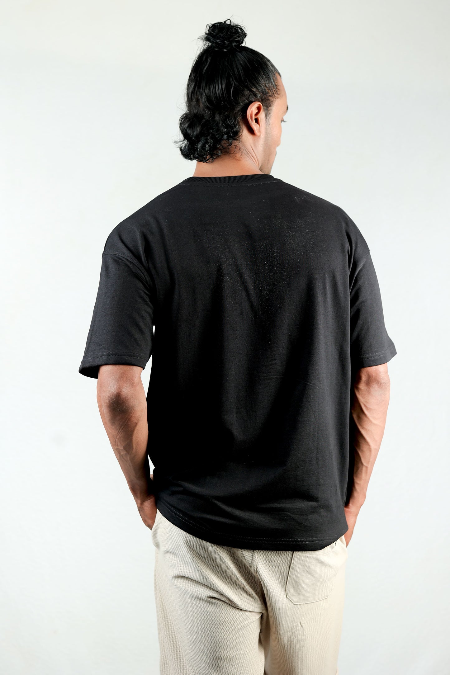 Black Relaxed Fit Tee